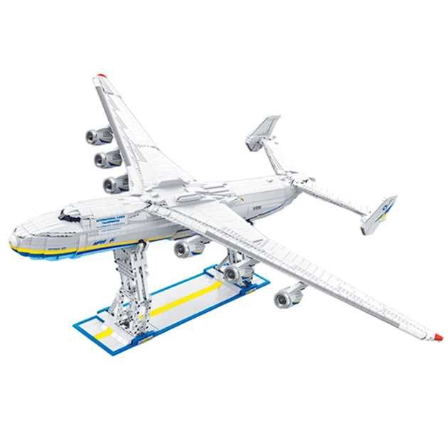Конструктор Jie Star літак АН-225 Мрія 1:84. 5350 дет. 112 см х 99 см.