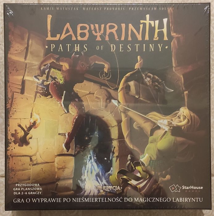 Gra planszowa Labyrinth: Paths of Destiny (4 edycja) nowa