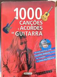 Livro 1000 canções e acordes guitarra