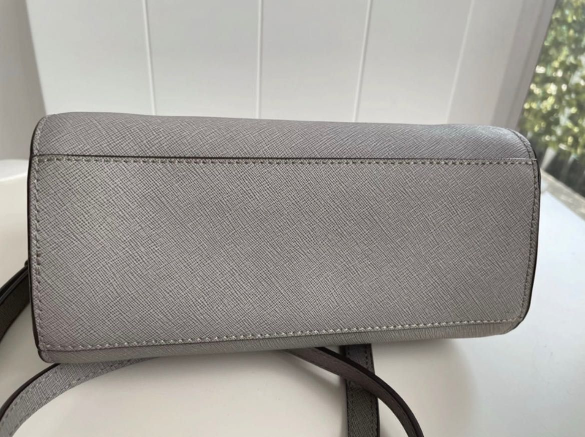 Michael Kors Selma Mini Grey saffiano