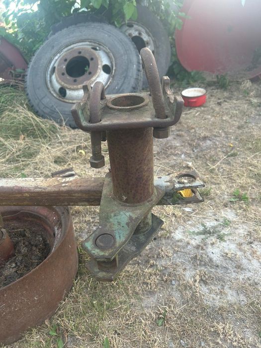Koło podporowe do pługa grudziądzkiego.