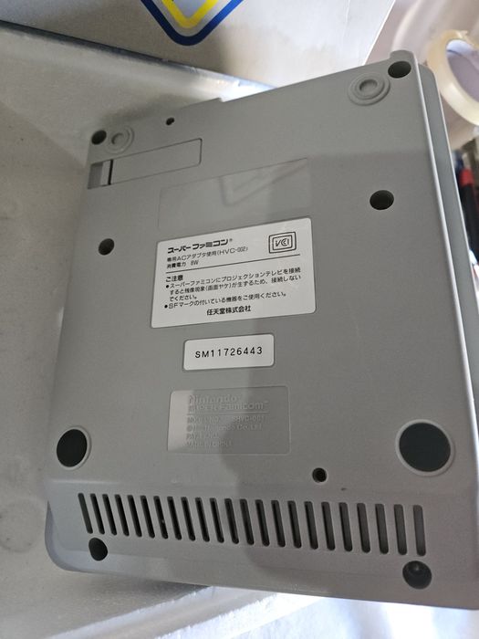 Super famicom com caixa