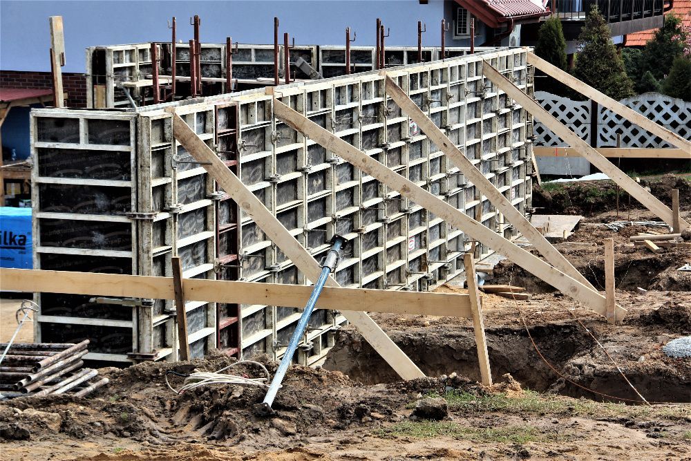 Wynajem szalunków stropowych-ściennych, szalunki budowlane, DOKA,PERI