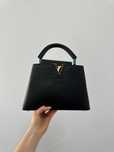 Gorebka Louis Vuitton Capucines BB Black Gold