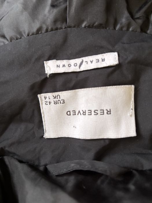 Płaszcz puchowy kurtka puchowa reserved 42