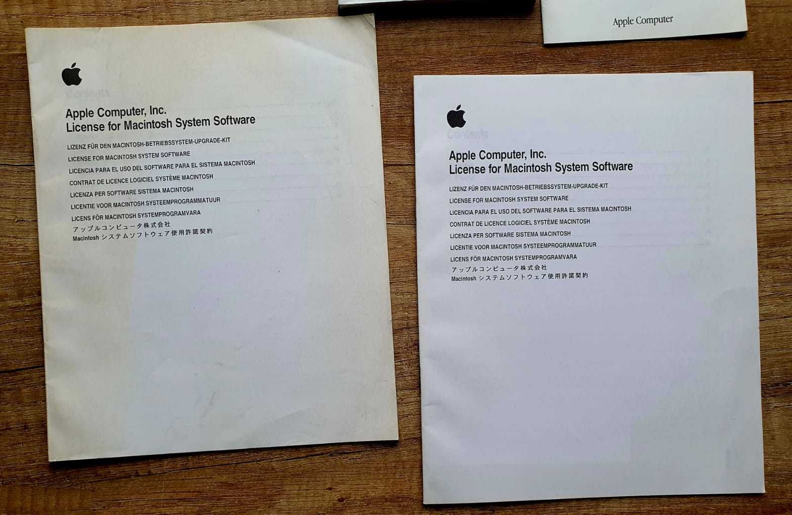 Instrukcje Apple Macintosh głównie niemiecki