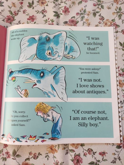 The Slightly Annoying Elephant David Walliams po angielsku