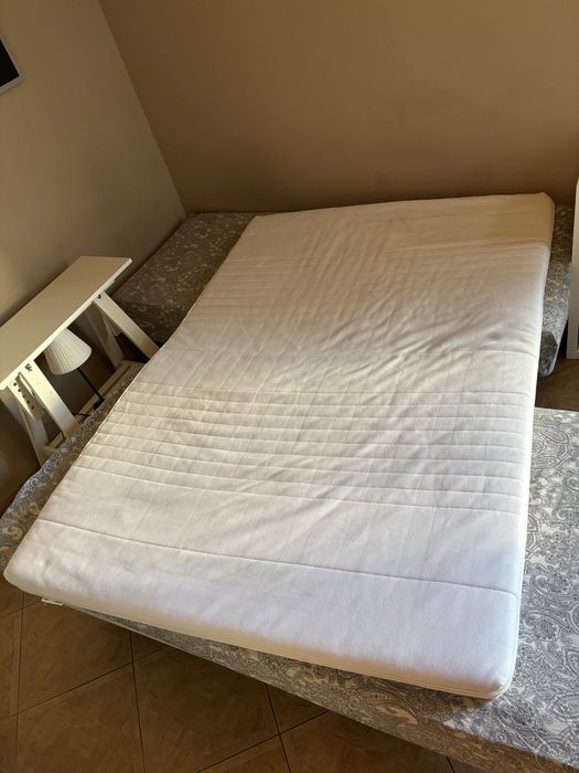 Materac nakładka toper ikea na łóżko Tussoy 140 x 200 x 8