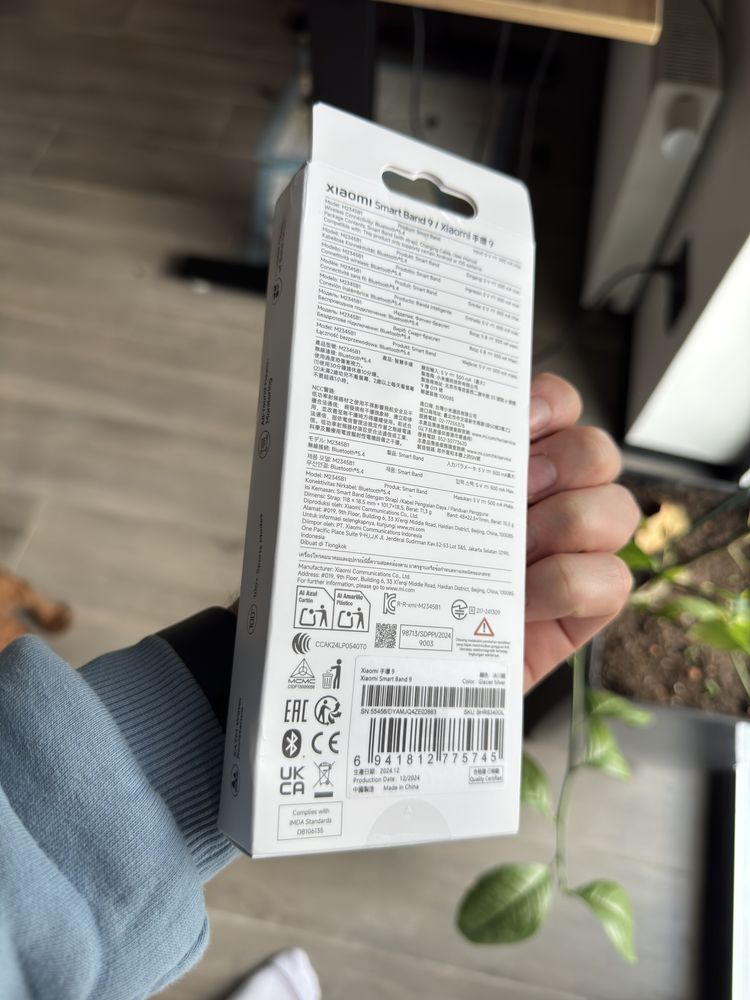 Mi Band 9 Тільки білий колір