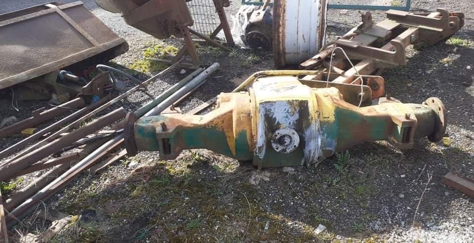 Most zwolnica atak  jcb 3cx ladowarka teleskopowa