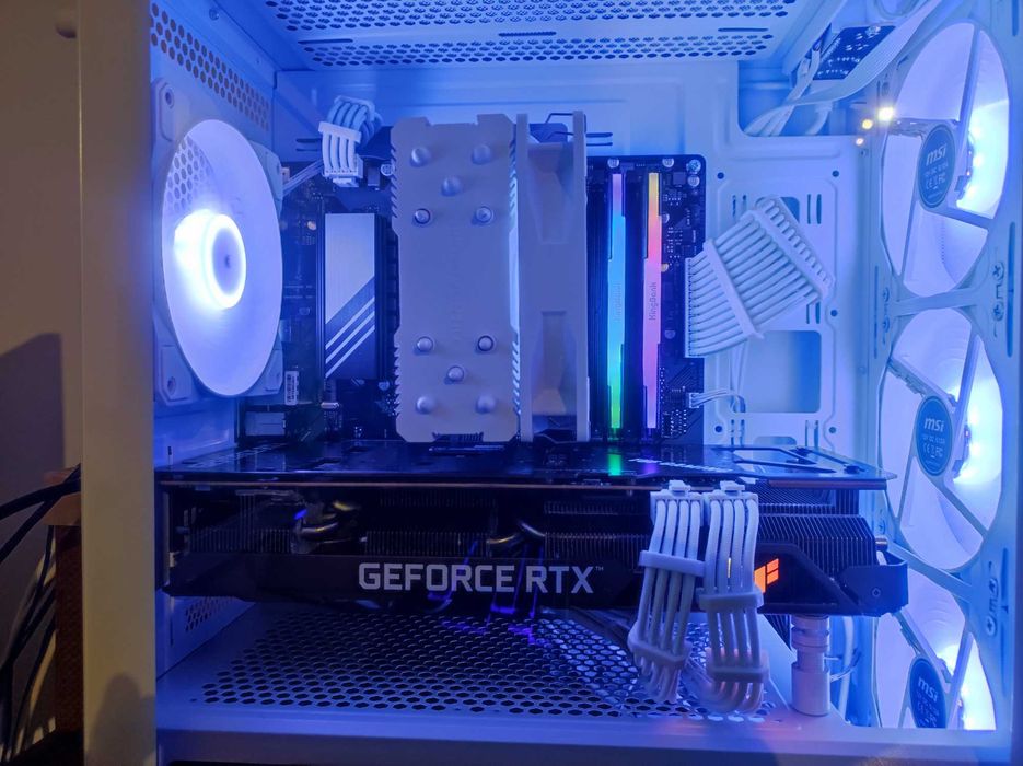 PC Gaming Ryzen 7500F • RTX 3070 • 32GB 6800 • 1TB NVMe • ARGB Branco