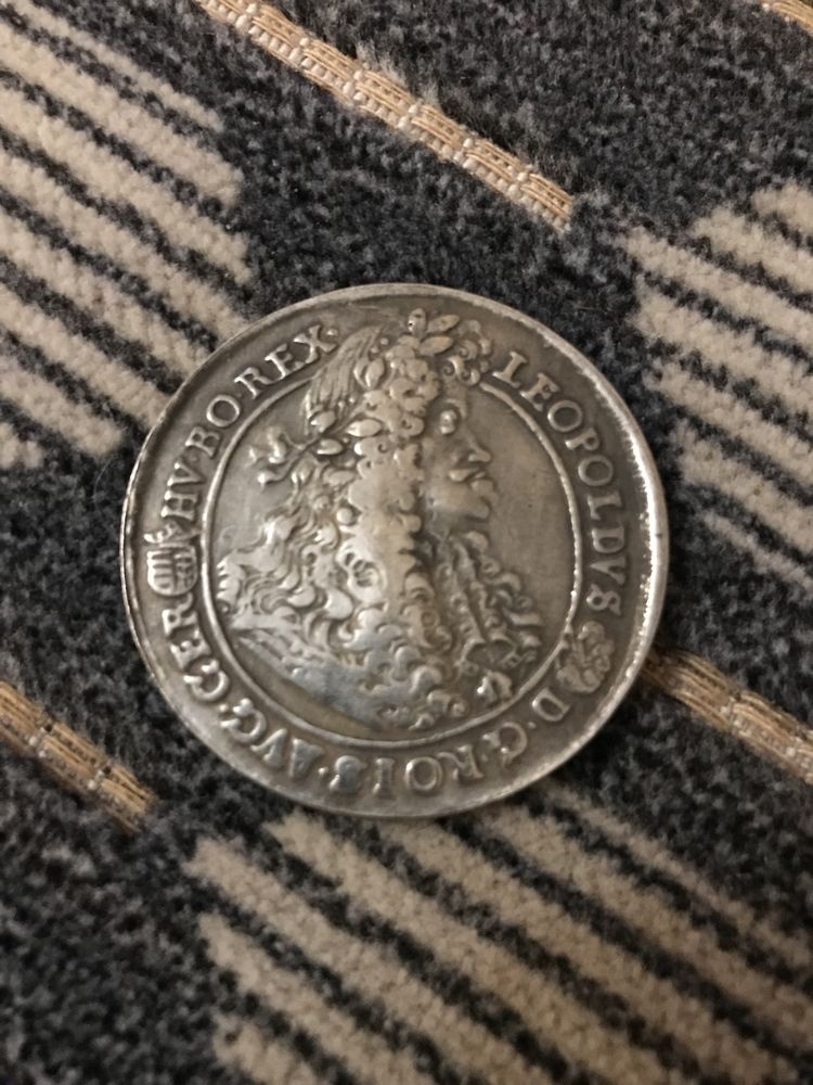 Древняя монета 1691г неизвестного происхождения, коллекционеру