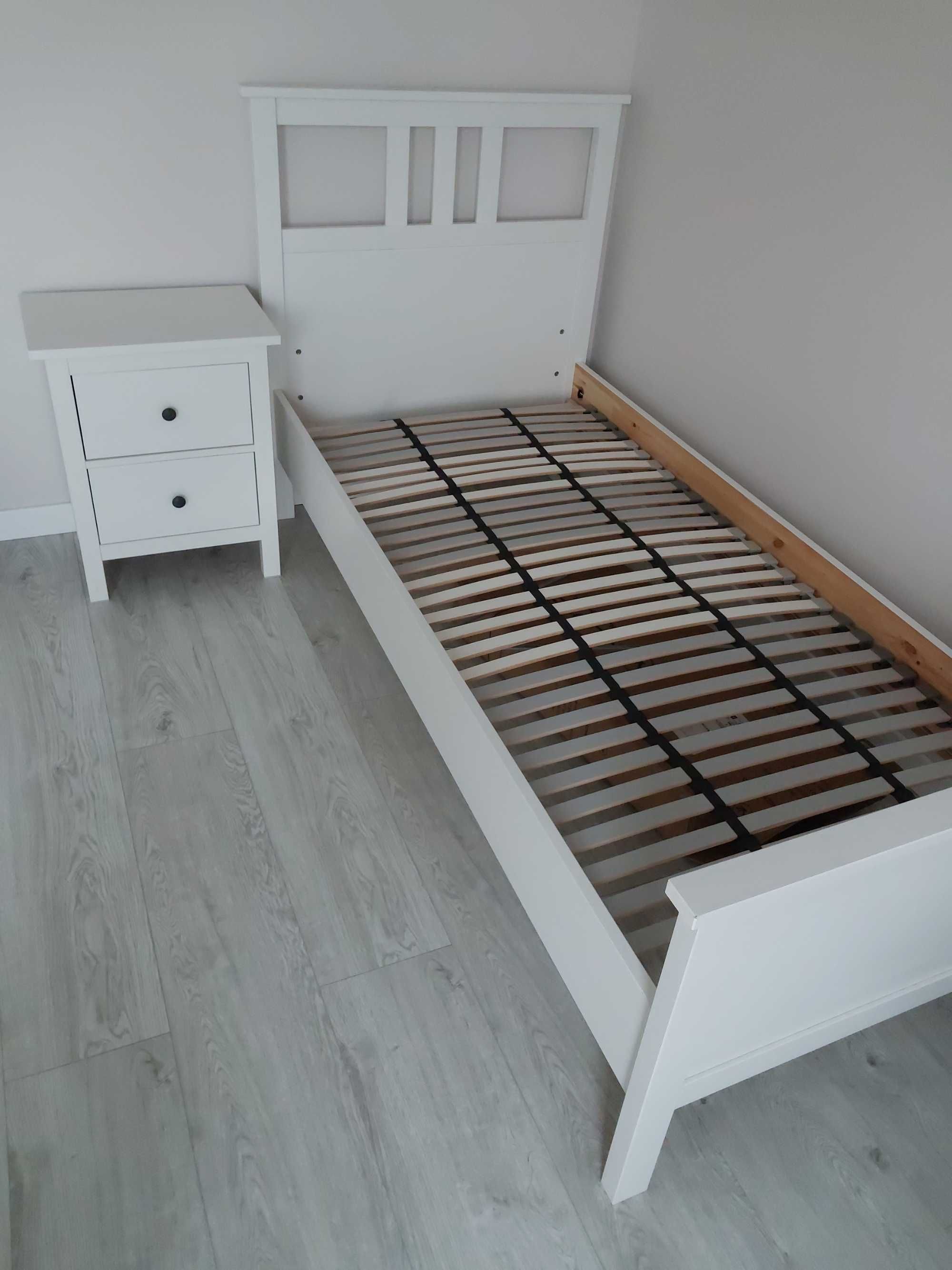 Łóżko Hemnes 90x200 plus stelaż