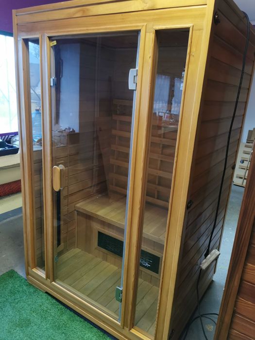 Sauna na podczerwień infared sucha mokra 120x100 Cedr 130x100 100x100