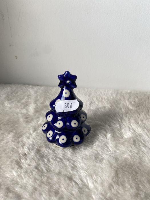 Figurka/bombka choinka Ceramika Bolesławiec