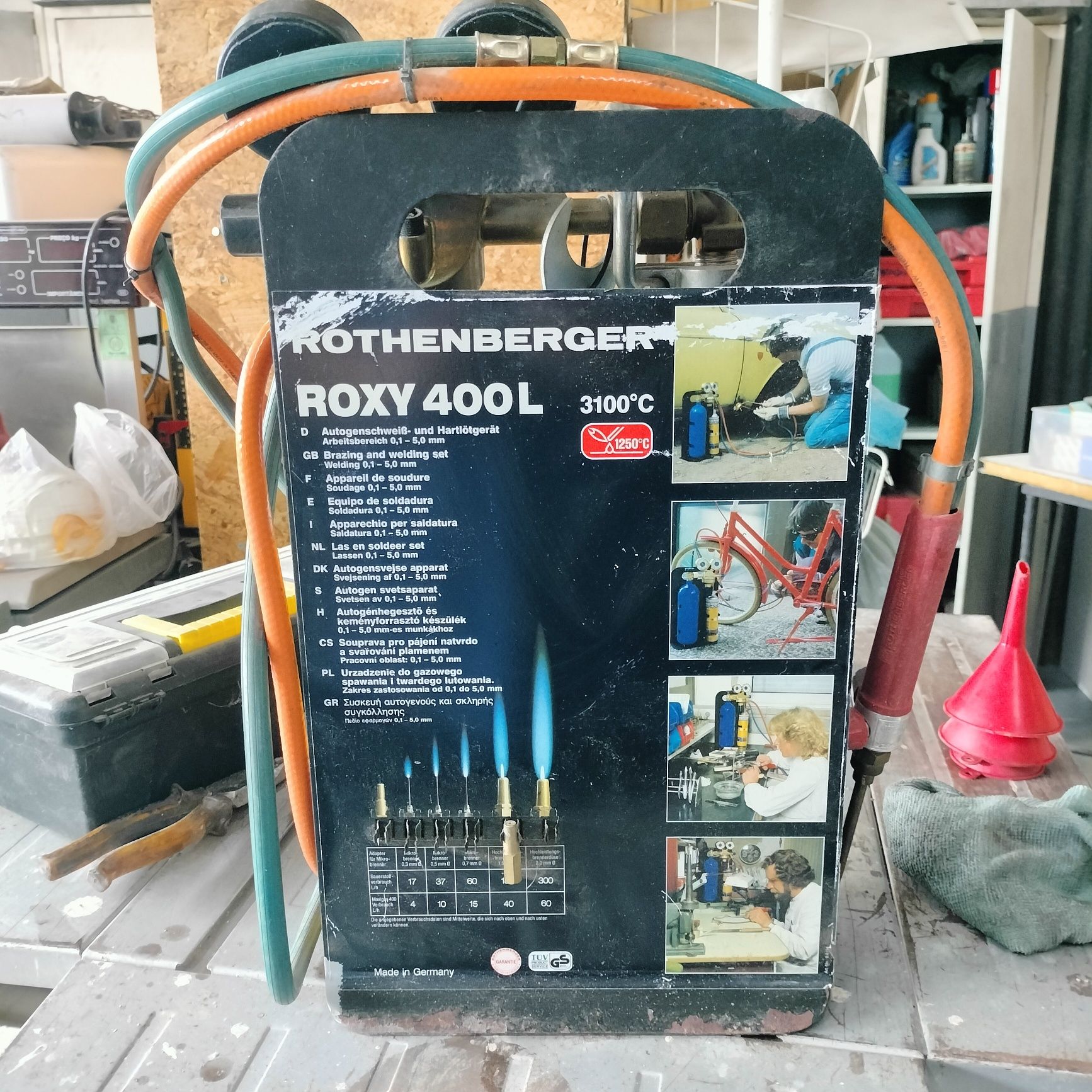 Máquina de soldagem de oxi ROXY 400L