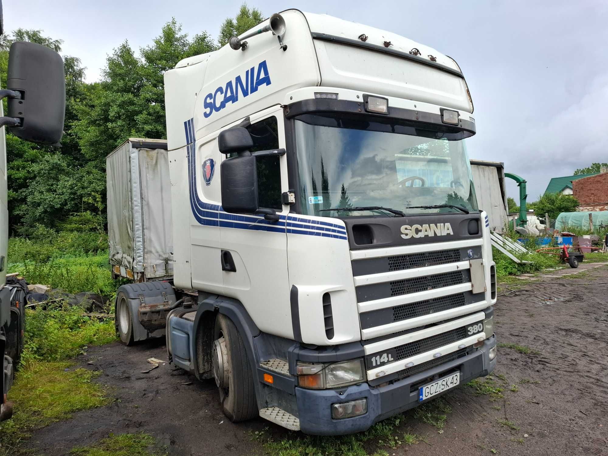 scania 114 380 ciągnik siodłowy