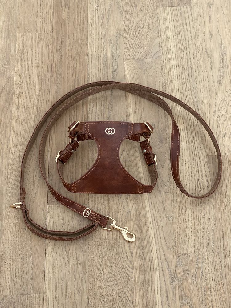 Nowe szelki bezuciskowe + smycz XXS-2XL