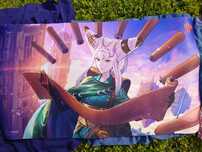 Ultrapro Mata do MTG, War of the Spark, Tamiyo/Vraska JP Art + Karty