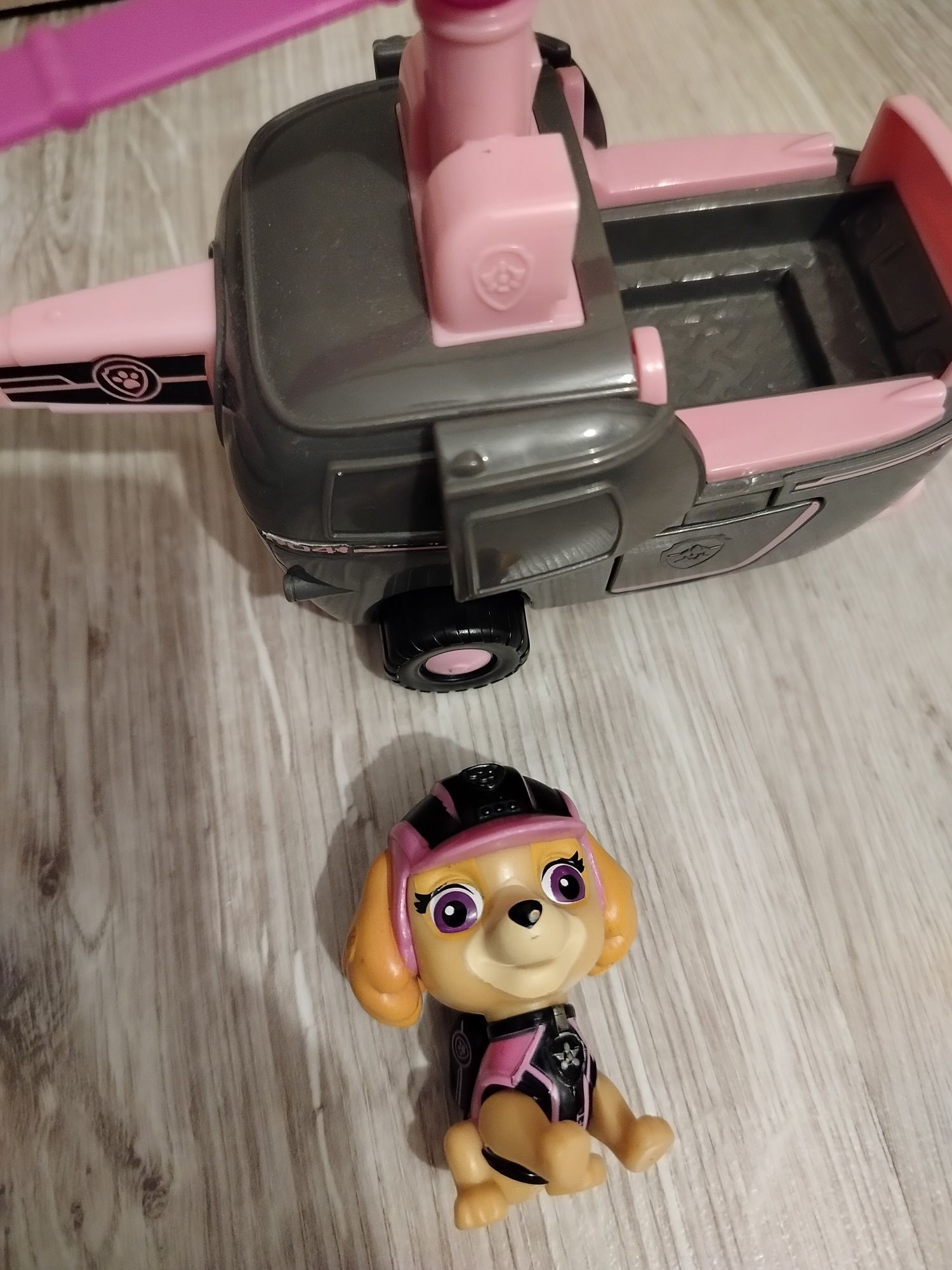 Skye pojazd helikopter psi patrol
