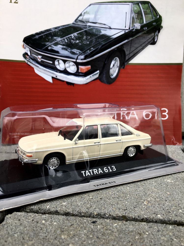 Kolekcjonerska TATRA 613 #12-auta PRL,model,autka,kolekcja