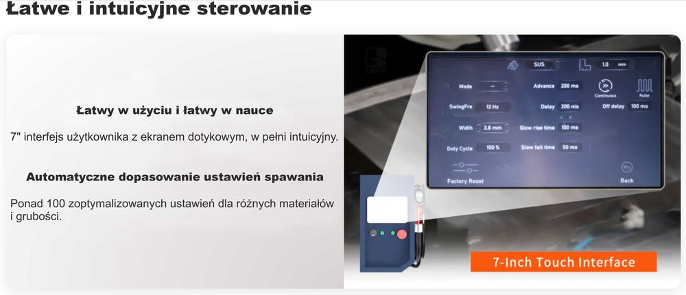 Spawarka laserowa chłodzona powietrzem 1,5KW