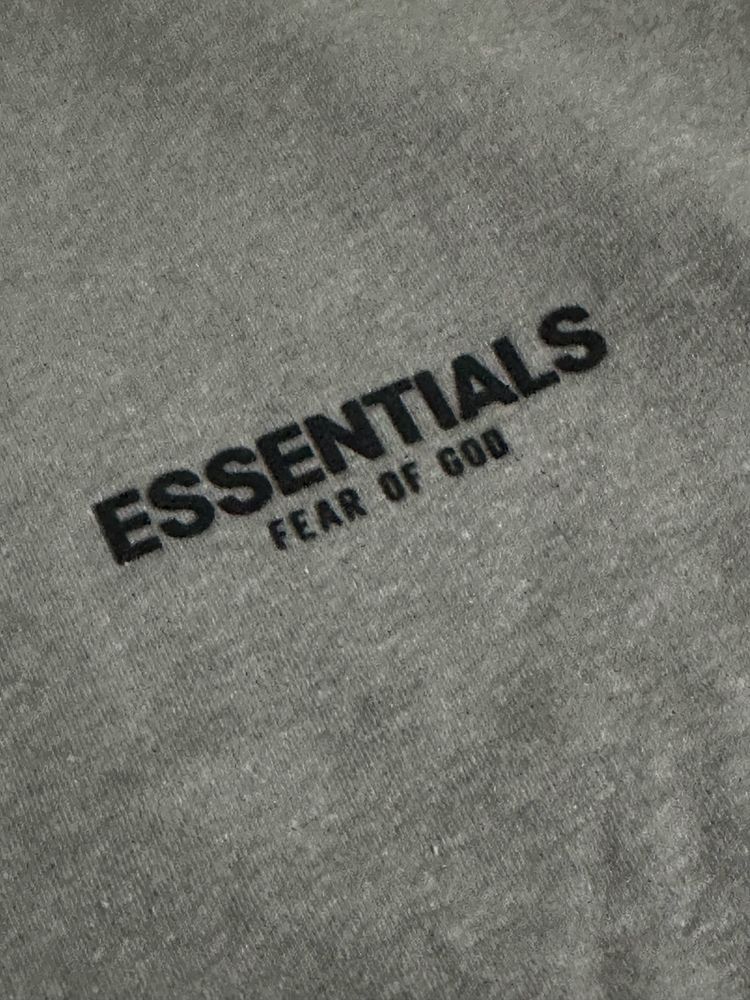 Bluza Fear Of God essentials Dark Oatmeal hoodie