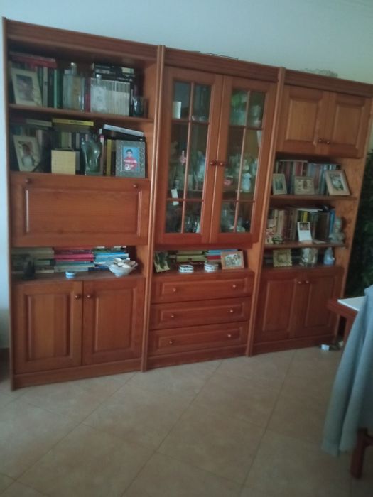 Estante de 3 módulos, usado como novo.