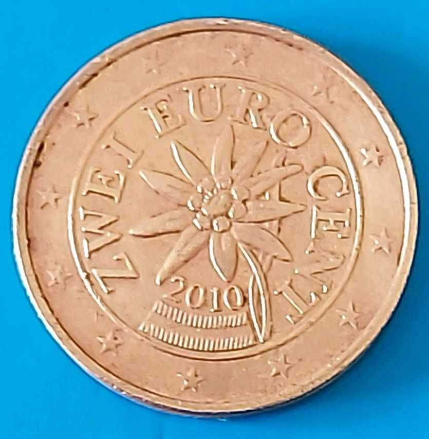 2 Cêntimos de 2010 da Áustria