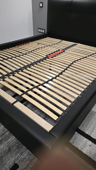 Łóżko tapicerowane EkoSkóra 160x200 stan idealny