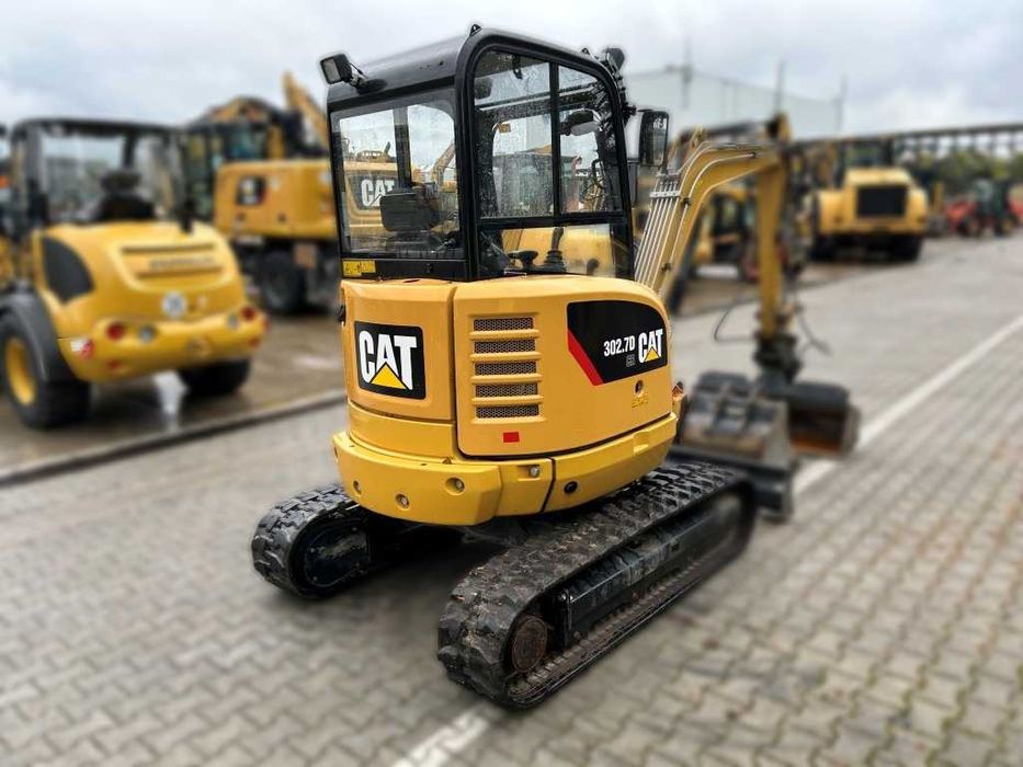 CAT 302.7 / 1800h / zestaw łyżek / stan idealny - z niemiec - FV23%