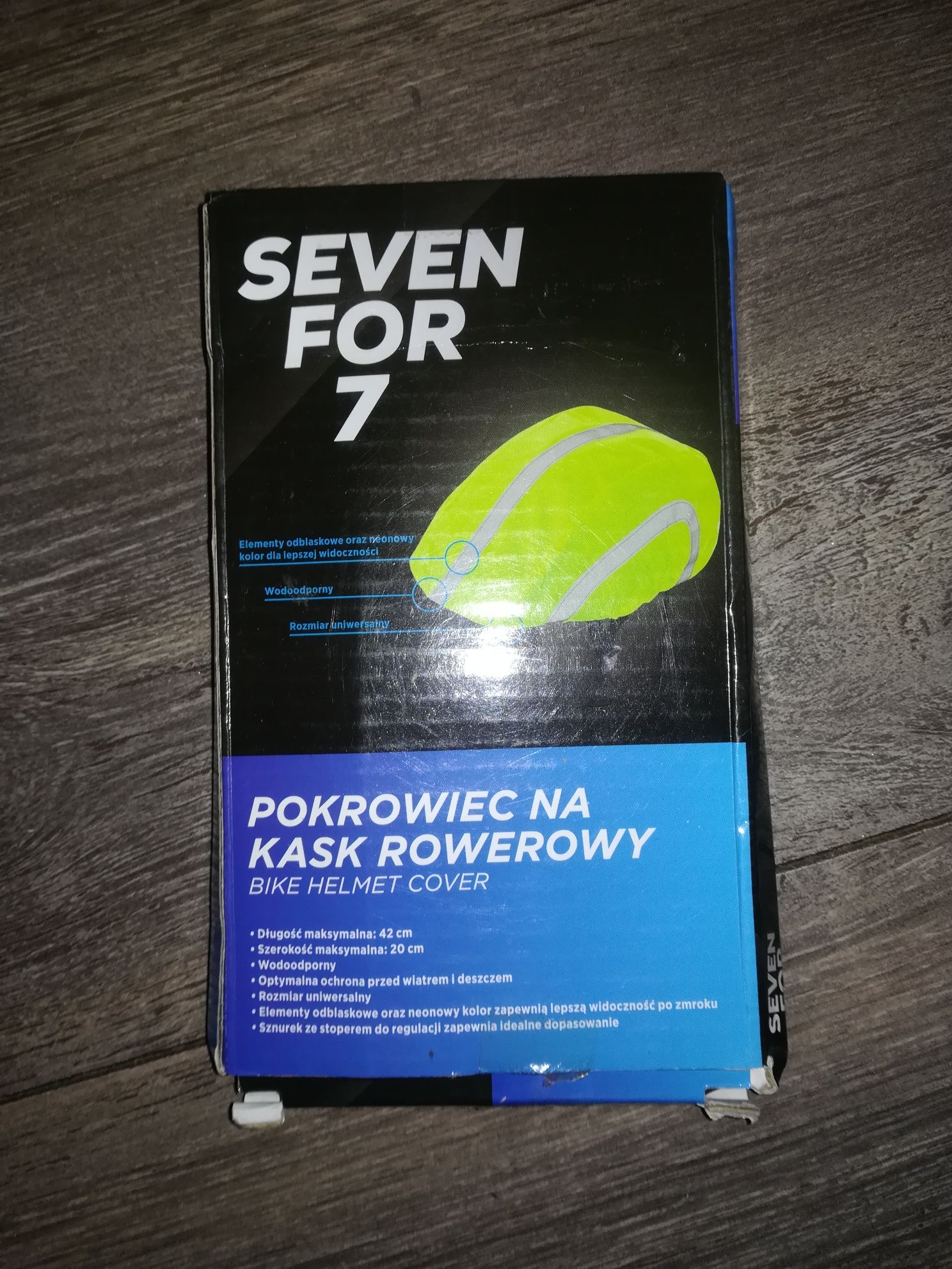 Pokrowiec na kask rowerowy Seven For 7