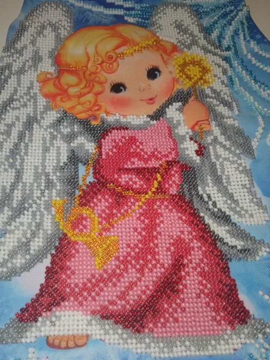 Чобіток вишитий чеським бісером