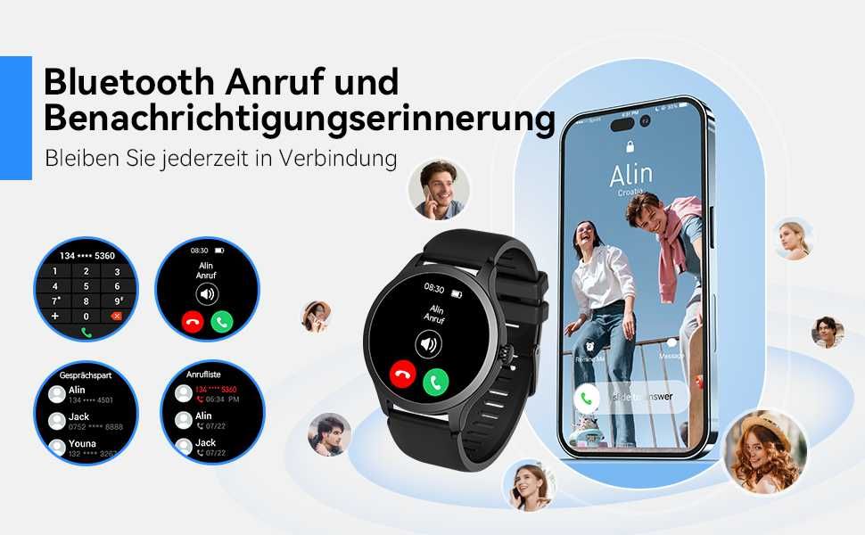 Smartwatch Tensky LW92 czarny