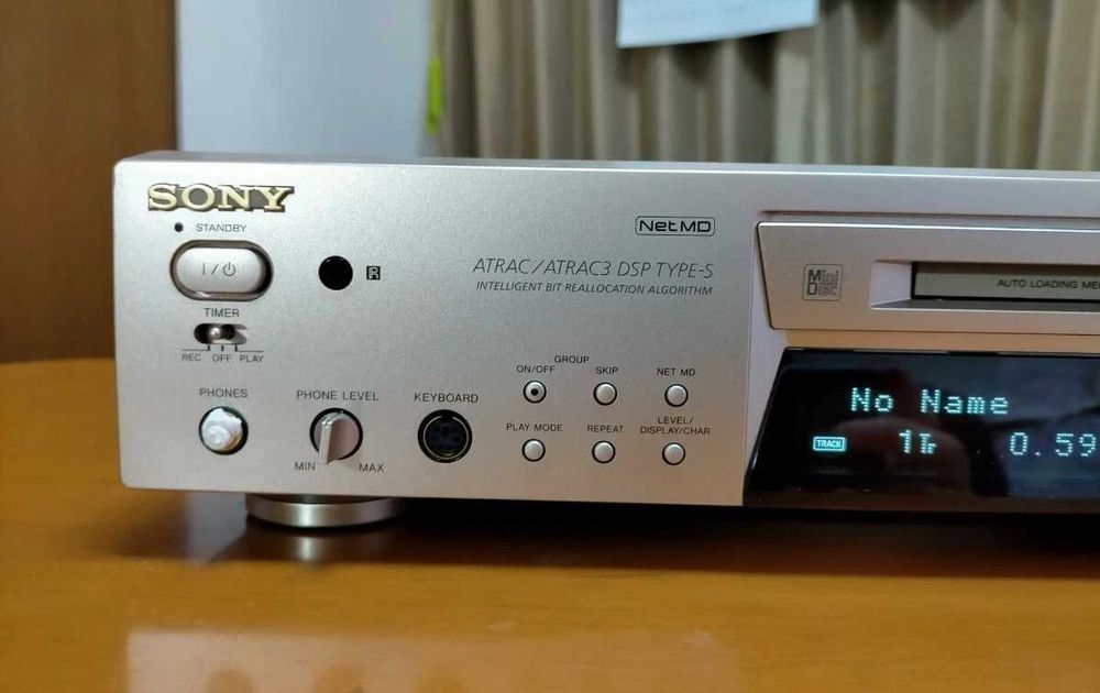 Sony MiniDisc MDS-JE780 netMD MDLP Mini Disc