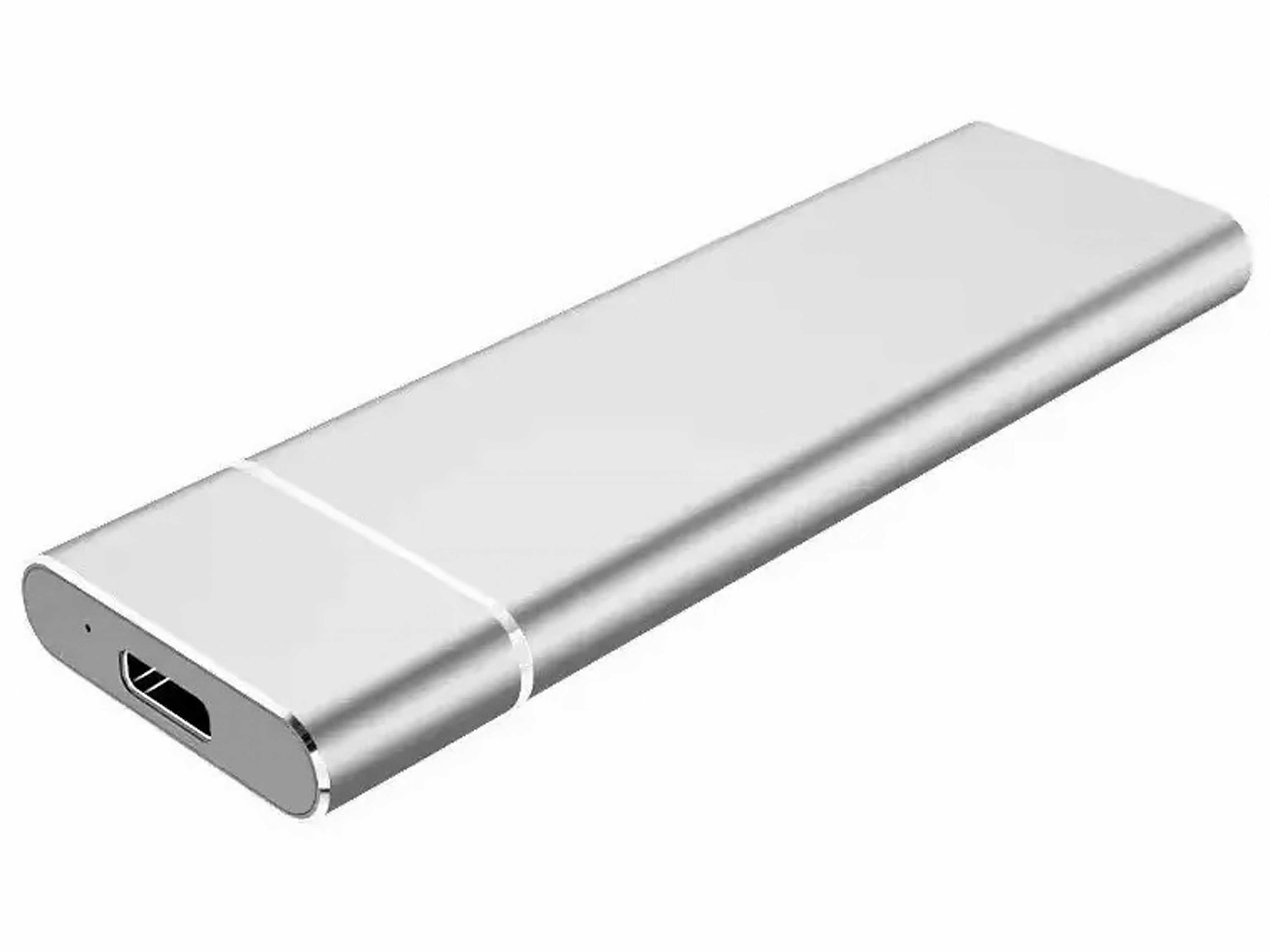 Кишеня для SSD T24 M.2 NGFF (Metal USB3.1 SATA 6Gbps Type-C)_Silver