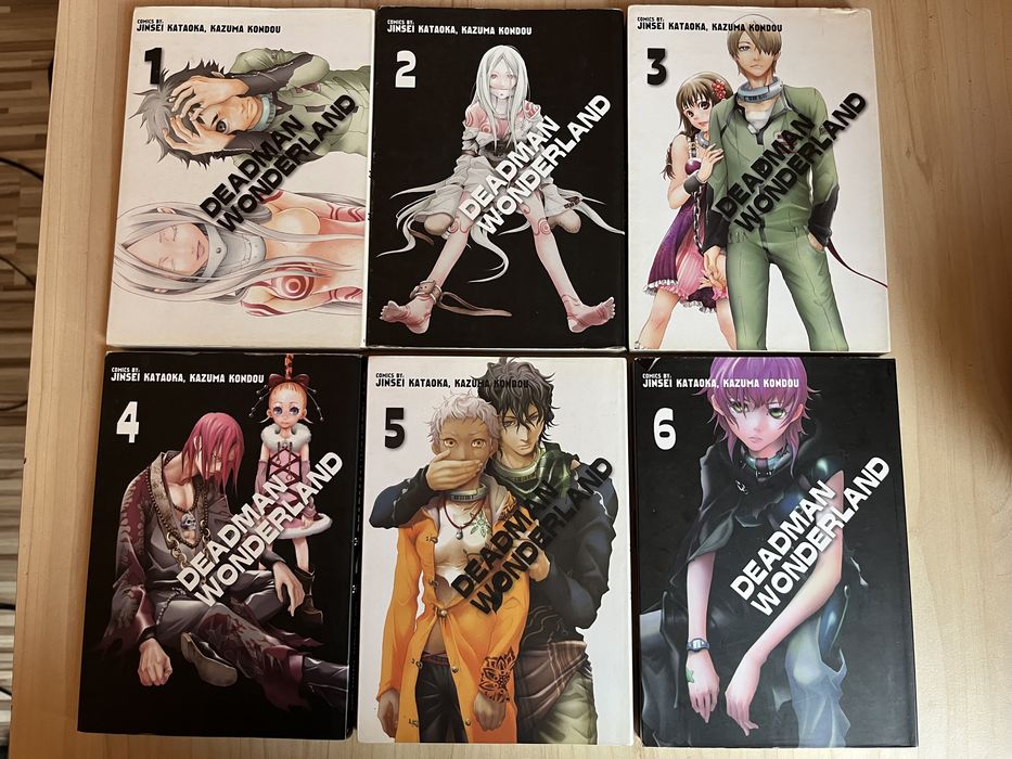 Manga Deadman Wonderland tomy 1-6