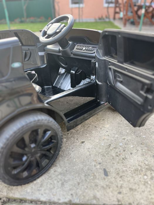 Автомобіль машинка дитяча електро чорна джип дитячий транспорт