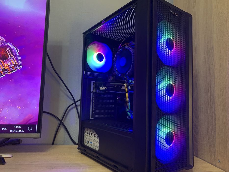 Ігровий Компютер i5-7400/озу 16gb/RX580-8gb/Ssd+Hdd/Игровой Пк