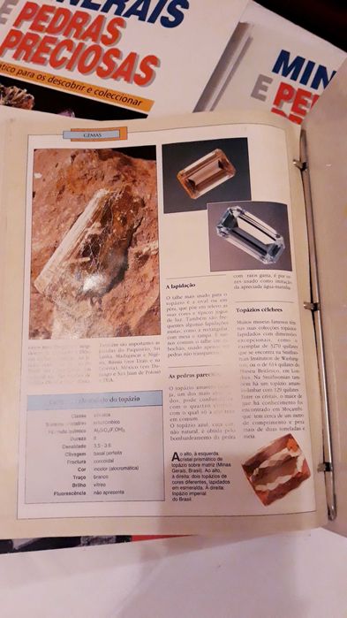 Coleção Minerais e Pedras preciosas