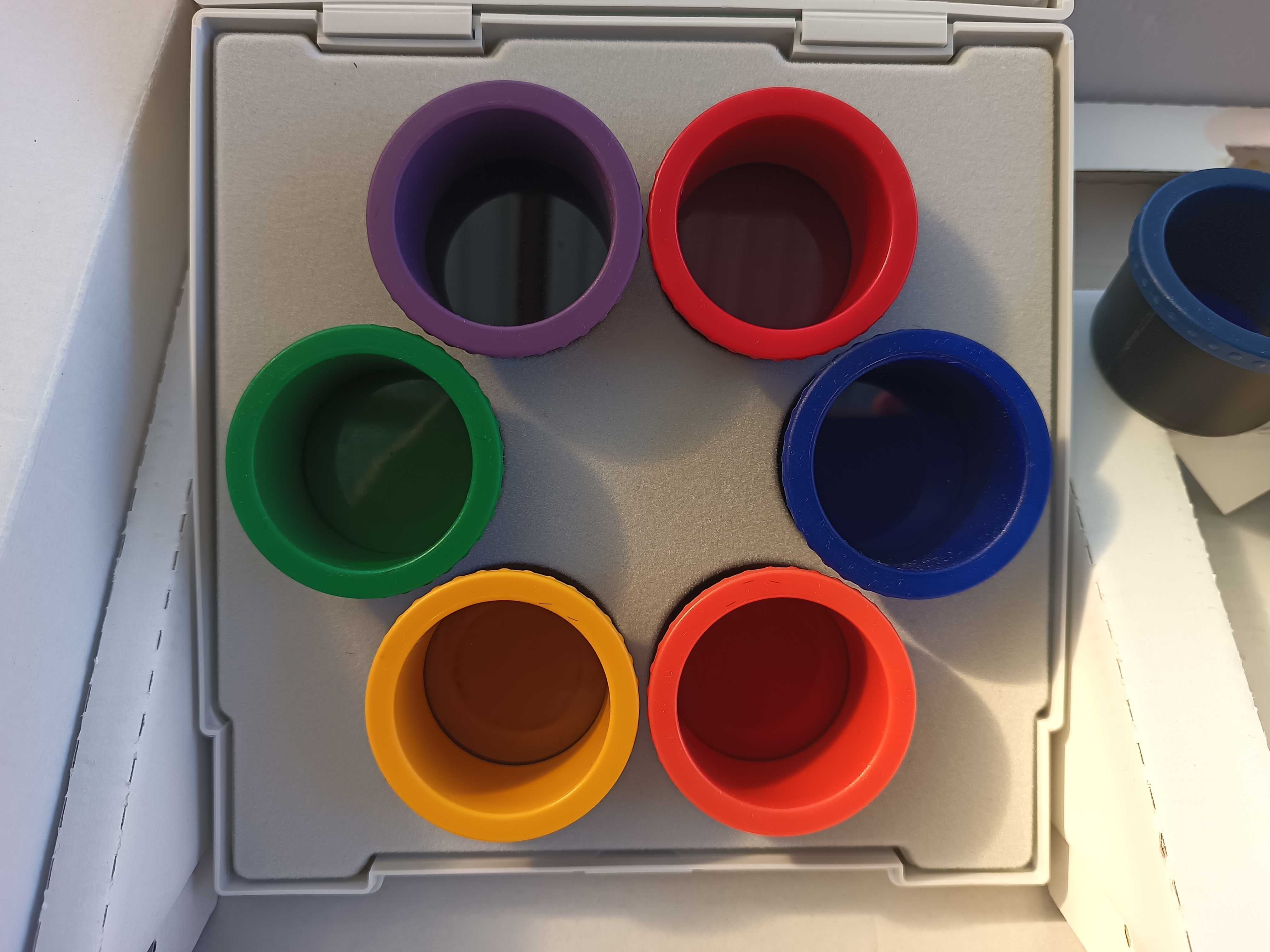 Koloroterapia do bioptron compact Zepter kolory