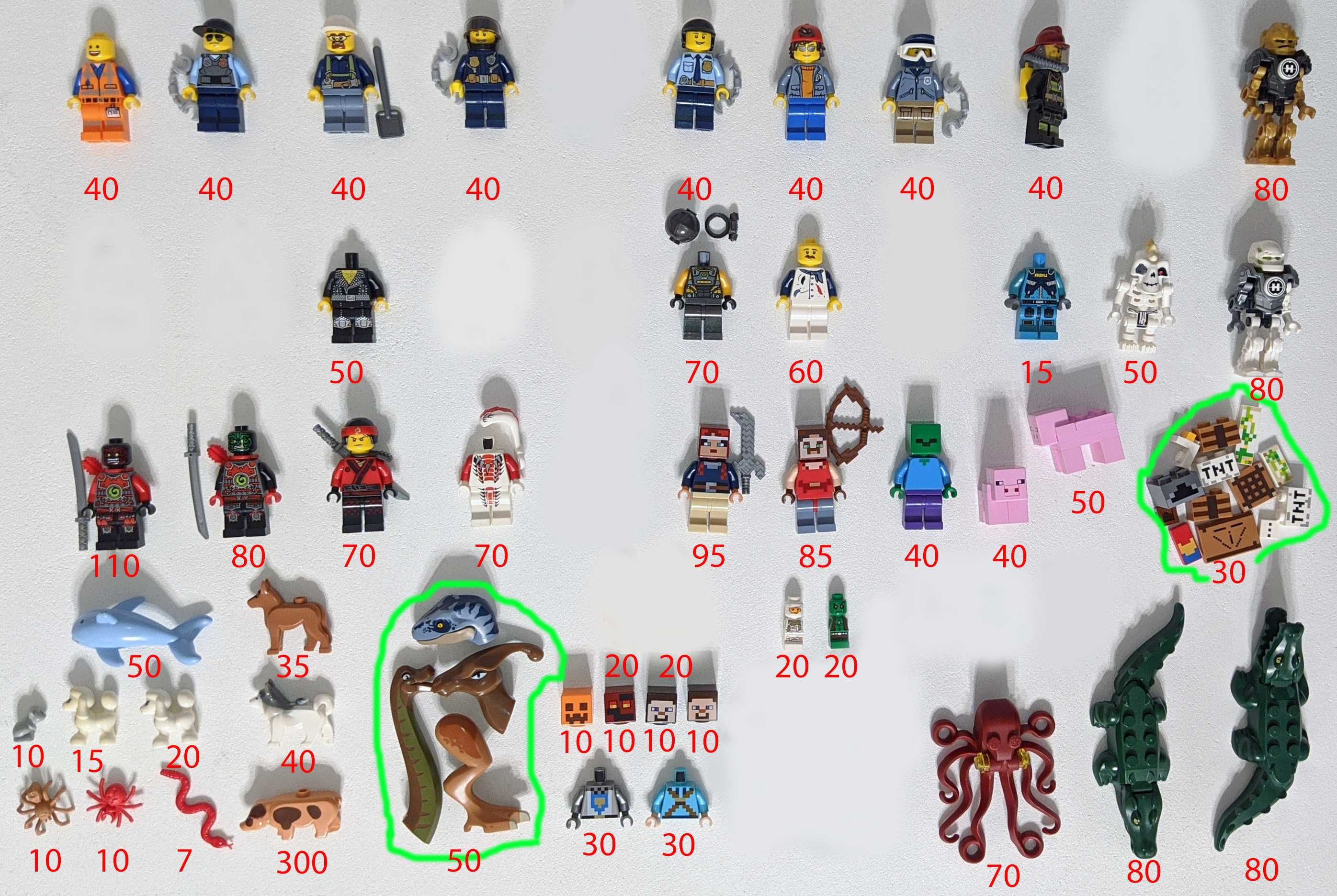 Lego мініфігурки minifigures (оригінал 100%)