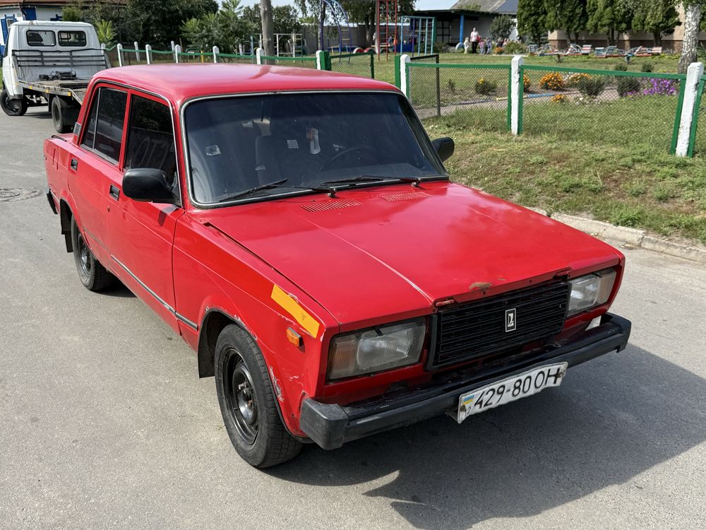 Ваз 2107 на ходу