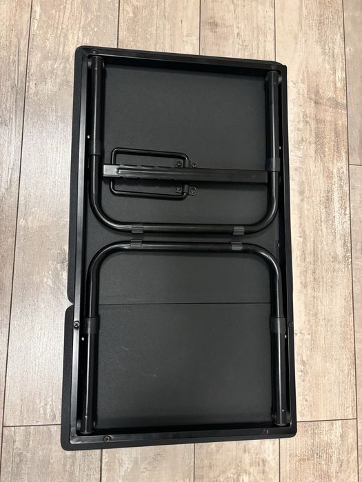 Stolik podstawka pod laptopa regulowany czarny rozkładany