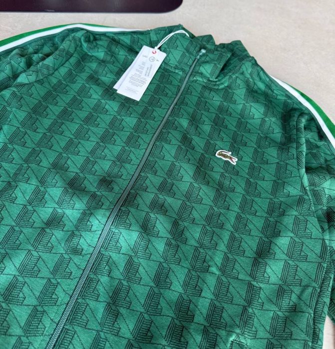 [РОЗПРОДАЖ] зіпка Lacoste Monogram