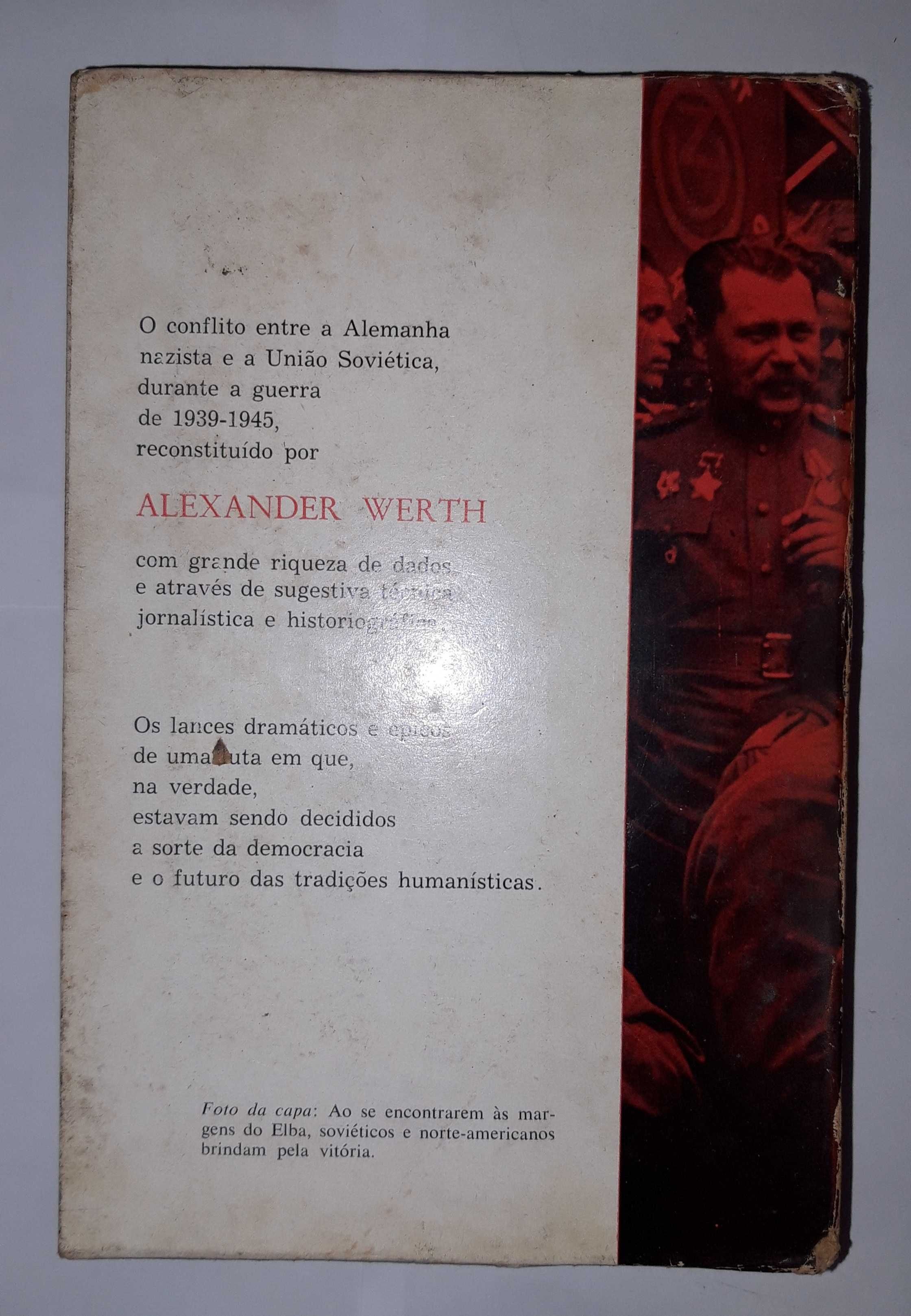 Livro- Ref CxC  - Alexander Werth - A Rússia na Guerra Vol. 1