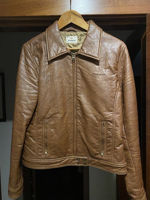 Casaco de senhora tipo pele original da marca salsa