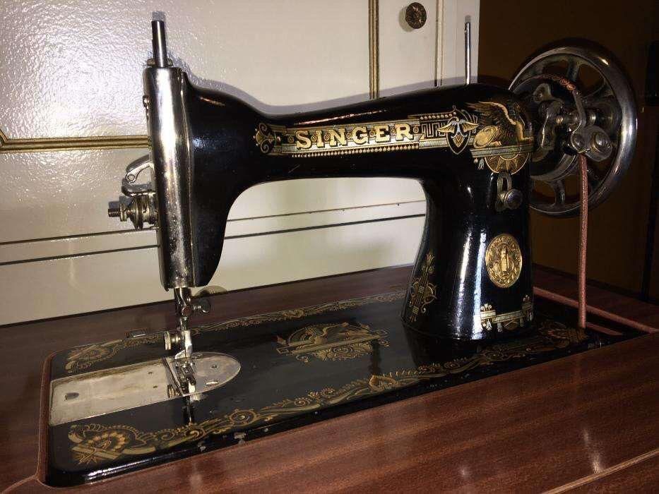 Máquina de costura Singer Vintage 1920