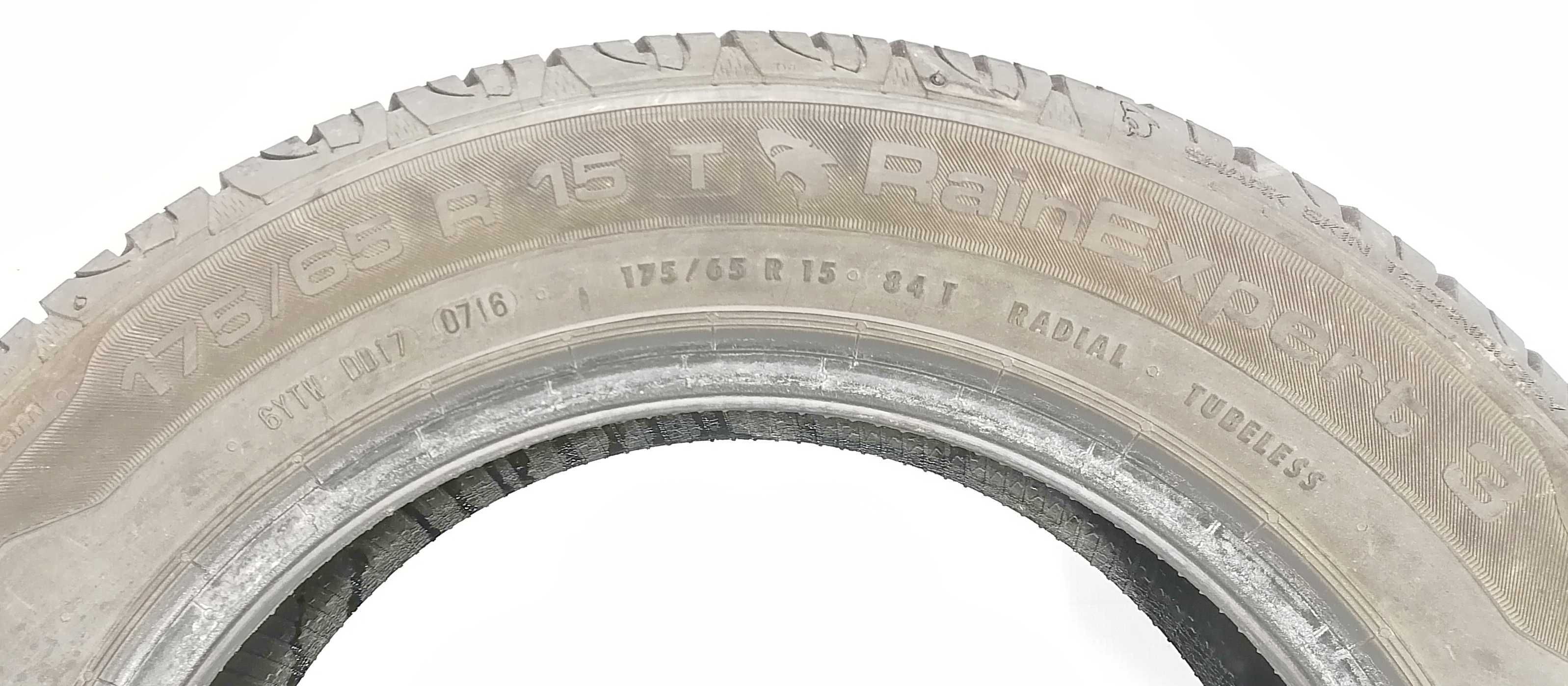 2x 175/65 R15 Uniroyal Rainexpert 3 opony letnie 7 mm / montaż