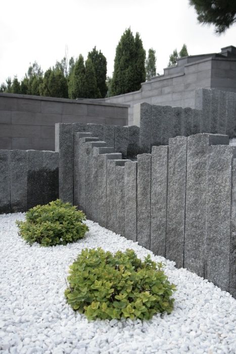 WYPRZEDAŻ Palisada łupana Split LIBET grafit 90 cm